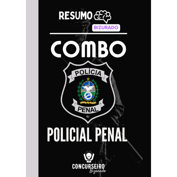 Combo Polícia Penal RJ  - Resumo Bizurado