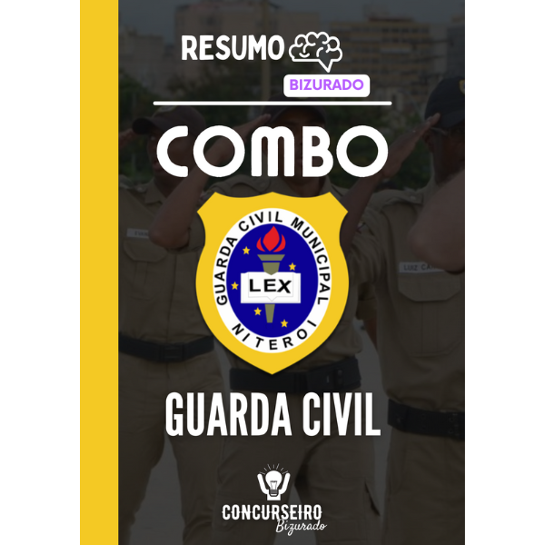 Combo GCM Niterói  - Resumo Bizurado