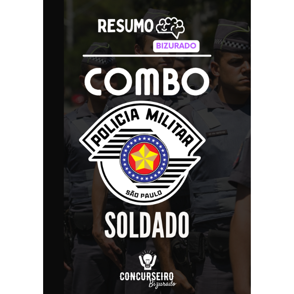 Combo - Soldado Polícia Militar São Paulo - (PM-SP)  - Resumo Bizurado