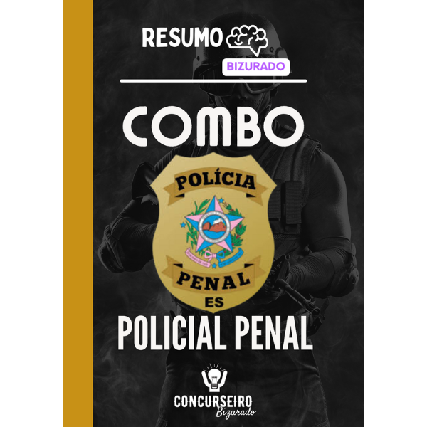 Combo Polícia Penal do Espírito Santo (PP-ES)  - Resumo Bizurado