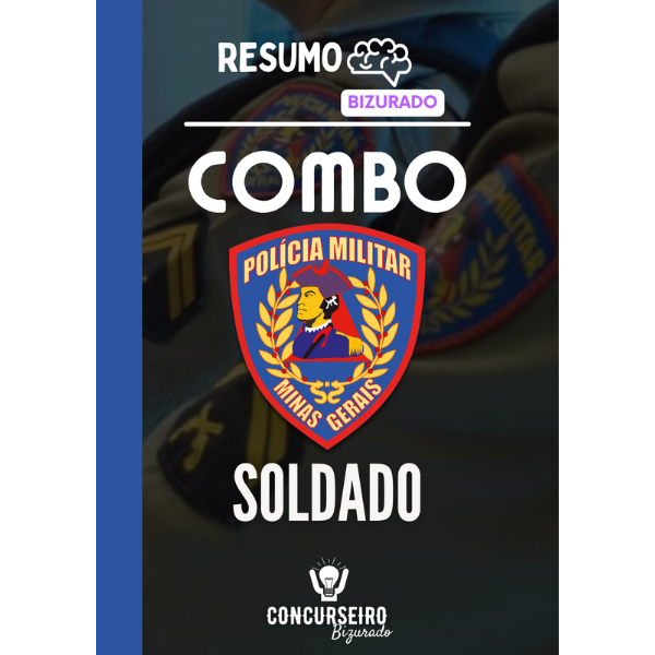 Combo - Soldado Polícia Militar MG  - Resumo Bizurado